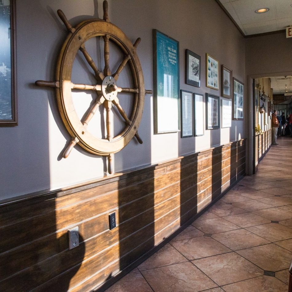 A hallway in DiMillo's
