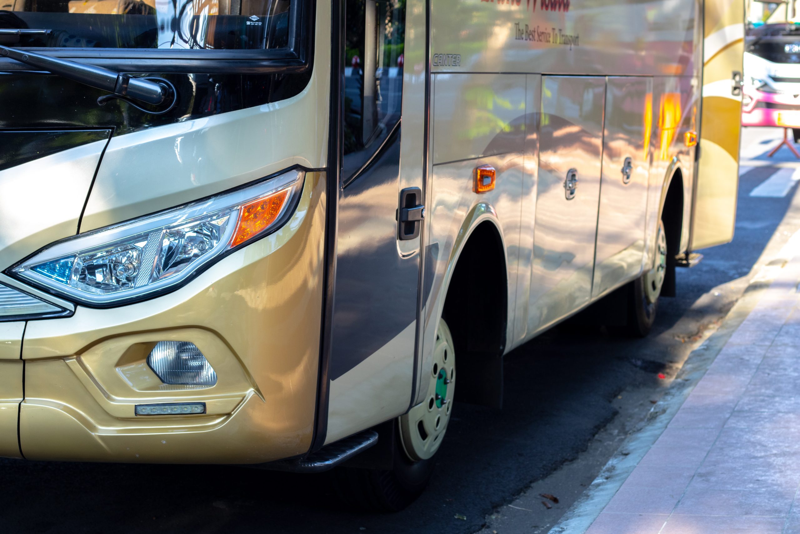 A motor coach